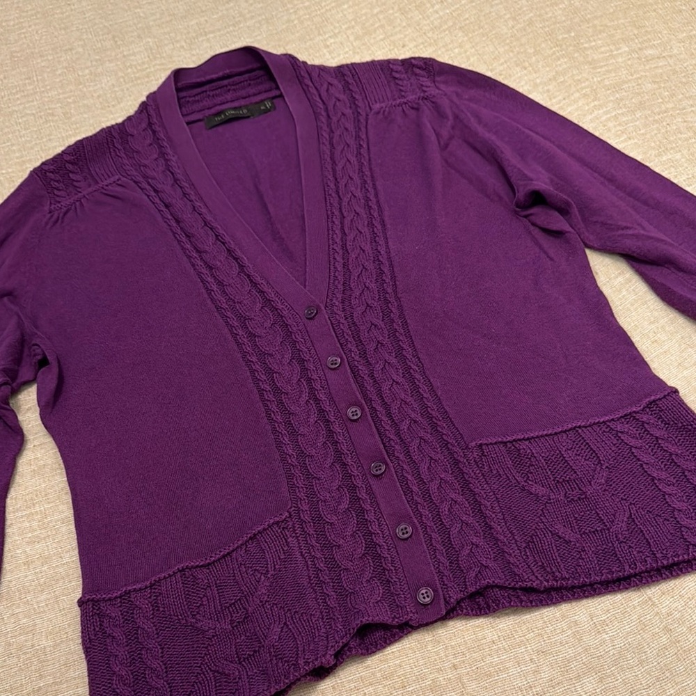 The Limited Deep Purple Women's Cardigan‎